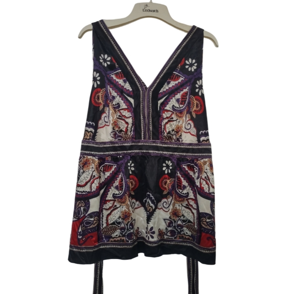 Colorful Sleeveless Top Lane Bryant 22